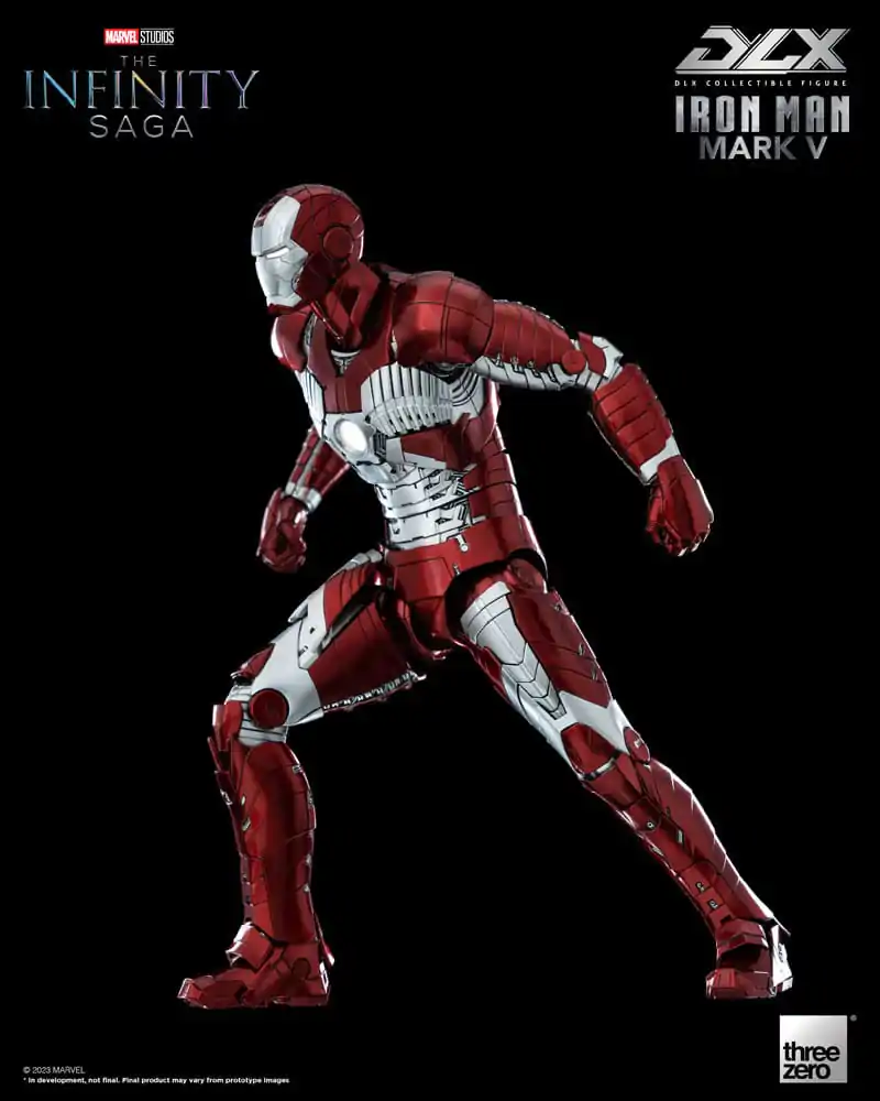 Infinity Saga DLX 1/12 Iron Man Mark 5 akciófigura 17 cm termékfotó