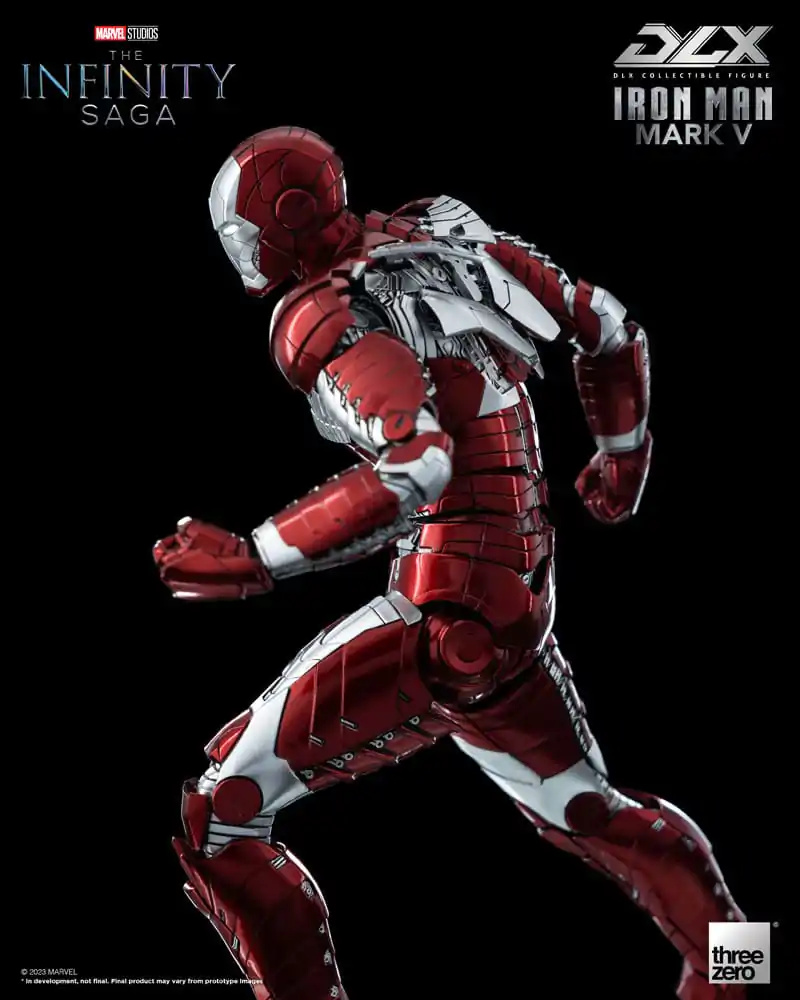 Infinity Saga DLX 1/12 Iron Man Mark 5 akciófigura 17 cm termékfotó