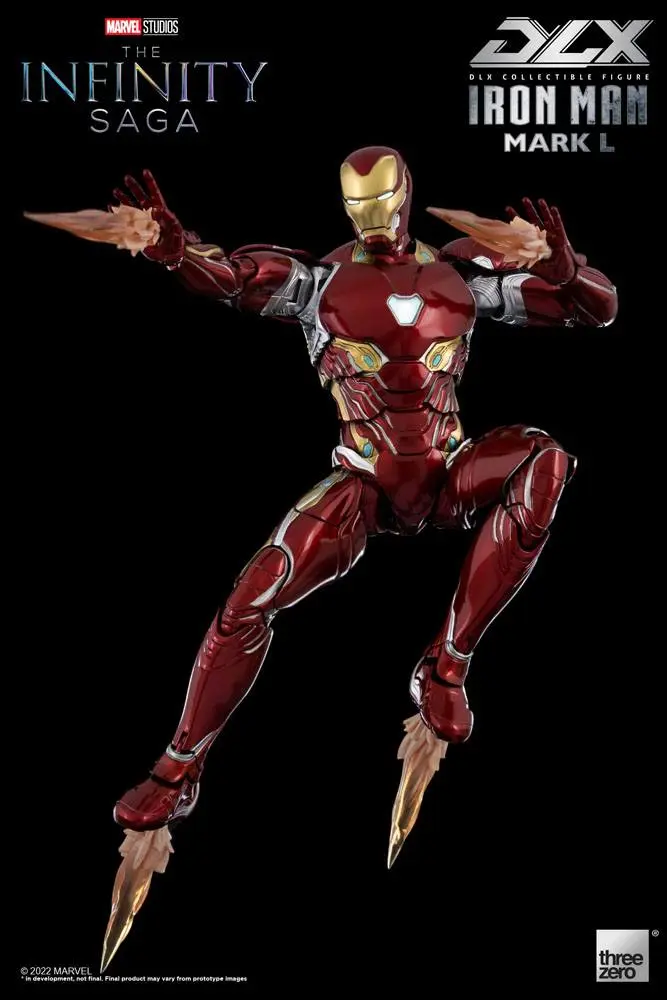 Infinity Saga DLX 1/12 Iron Man Mark 50 akciófigura 17 cm termékfotó