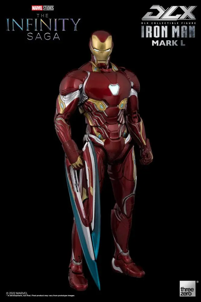 Infinity Saga DLX 1/12 Iron Man Mark 50 akciófigura 17 cm termékfotó