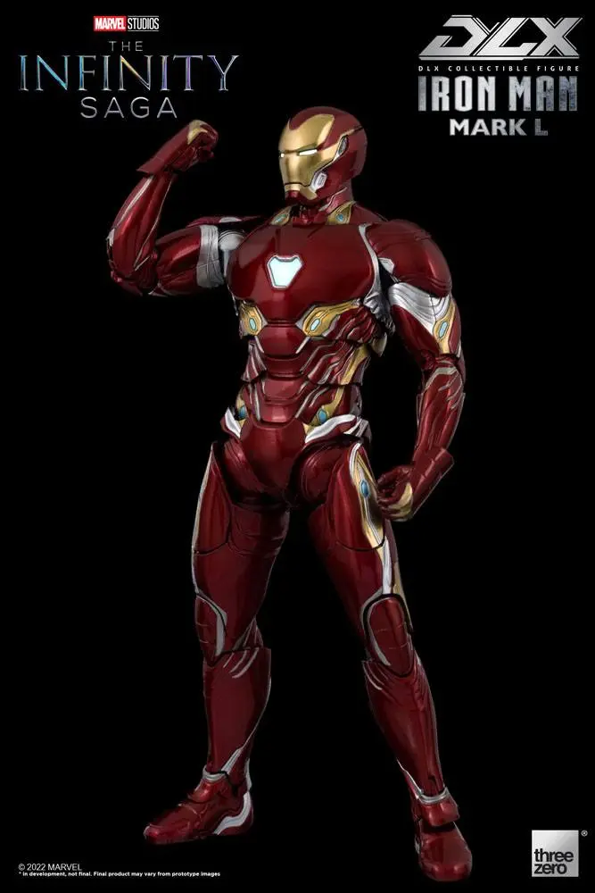 Infinity Saga DLX 1/12 Iron Man Mark 50 akciófigura 17 cm termékfotó