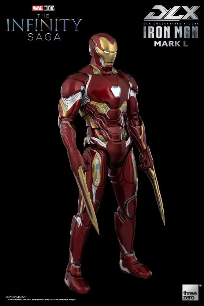 Infinity Saga DLX 1/12 Iron Man Mark 50 akciófigura 17 cm termékfotó