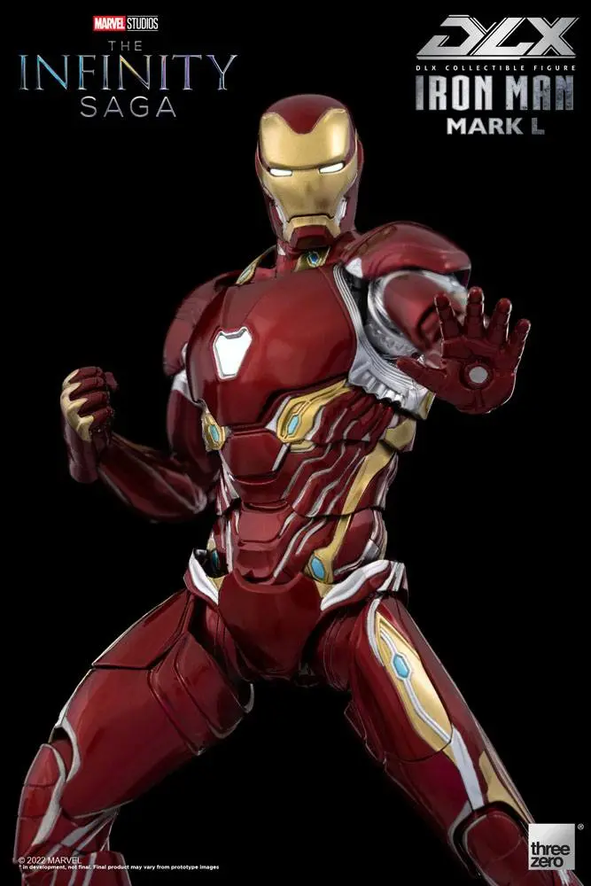 Infinity Saga DLX 1/12 Iron Man Mark 50 akciófigura 17 cm termékfotó