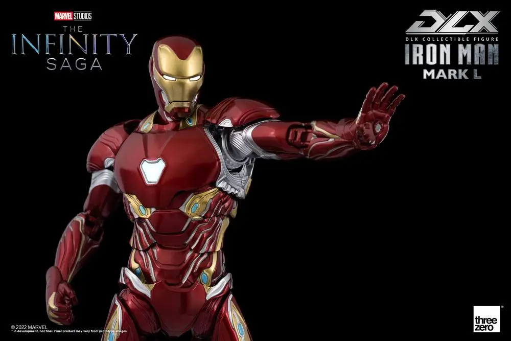 Infinity Saga DLX 1/12 Iron Man Mark 50 akciófigura 17 cm termékfotó