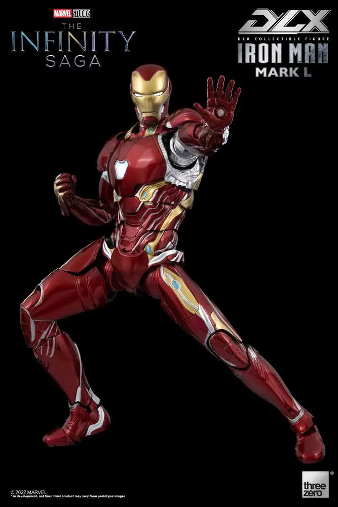 Infinity Saga DLX 1/12 Iron Man Mark 50 akciófigura 17 cm termékfotó
