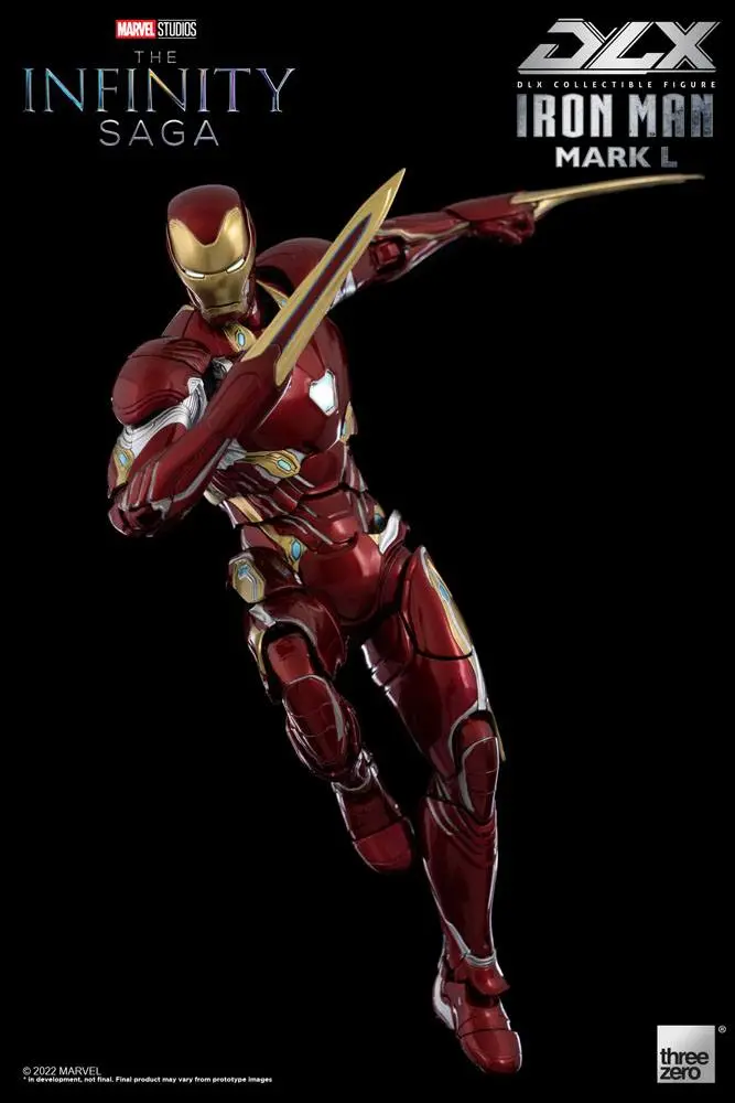 Infinity Saga DLX 1/12 Iron Man Mark 50 akciófigura 17 cm termékfotó