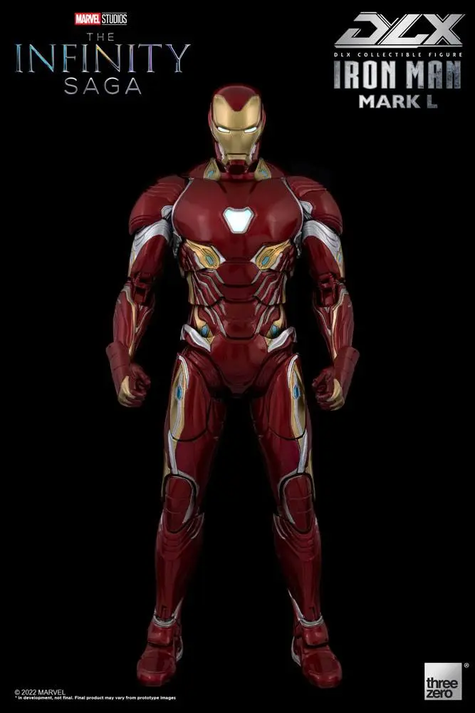 Infinity Saga DLX 1/12 Iron Man Mark 50 akciófigura 17 cm termékfotó