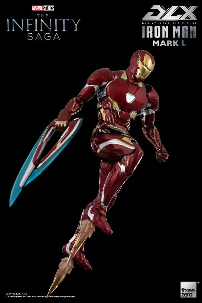 Infinity Saga DLX 1/12 Iron Man Mark 50 akciófigura 17 cm termékfotó