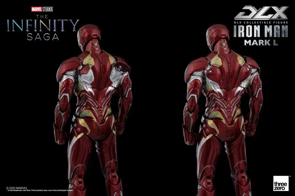 Infinity Saga DLX 1/12 Iron Man Mark 50 akciófigura 17 cm termékfotó