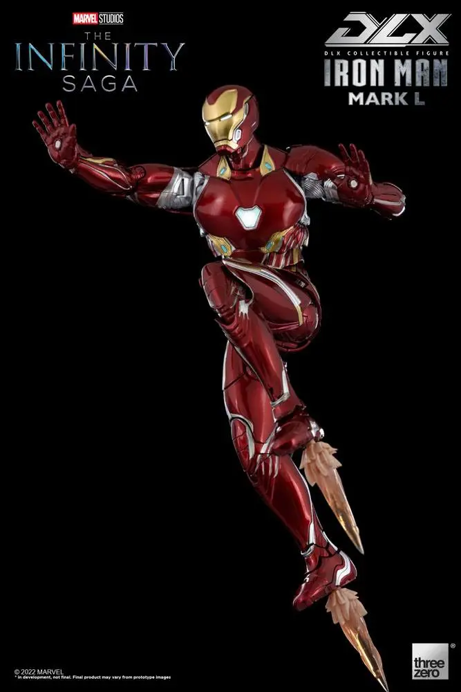 Infinity Saga DLX 1/12 Iron Man Mark 50 akciófigura 17 cm termékfotó