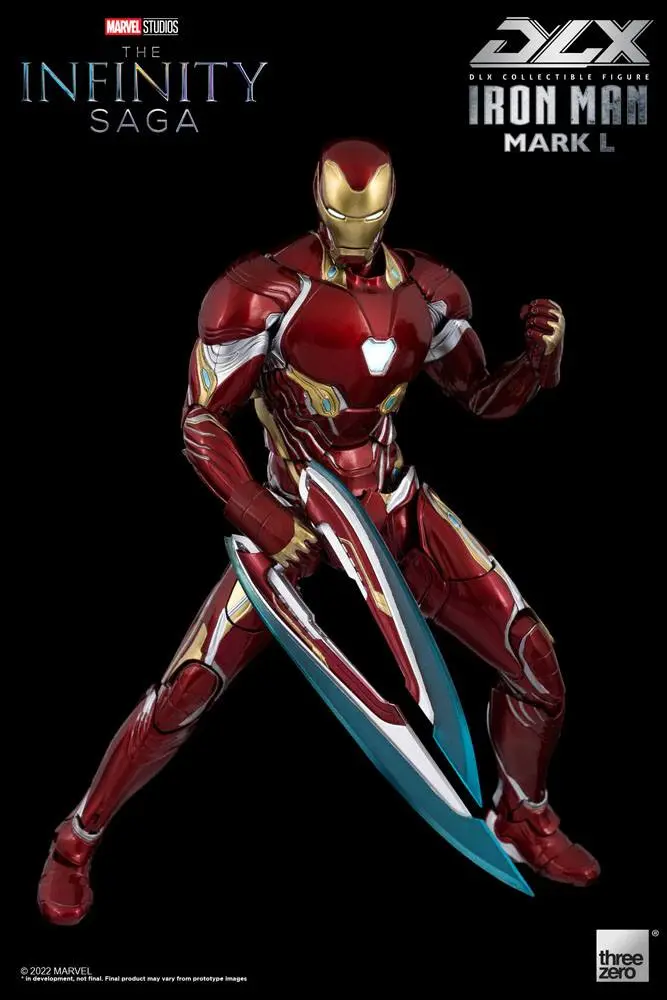Infinity Saga DLX 1/12 Iron Man Mark 50 akciófigura 17 cm termékfotó