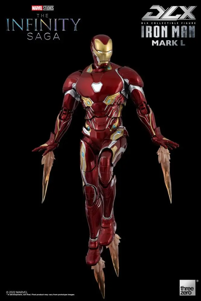 Infinity Saga DLX 1/12 Iron Man Mark 50 akciófigura 17 cm termékfotó