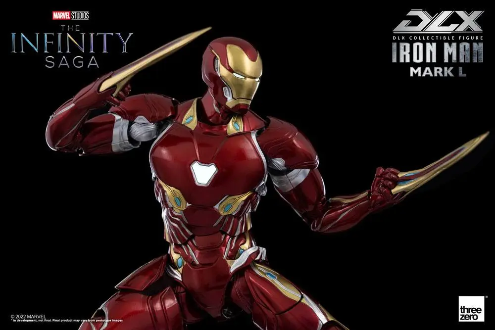 Infinity Saga DLX 1/12 Iron Man Mark 50 akciófigura 17 cm termékfotó
