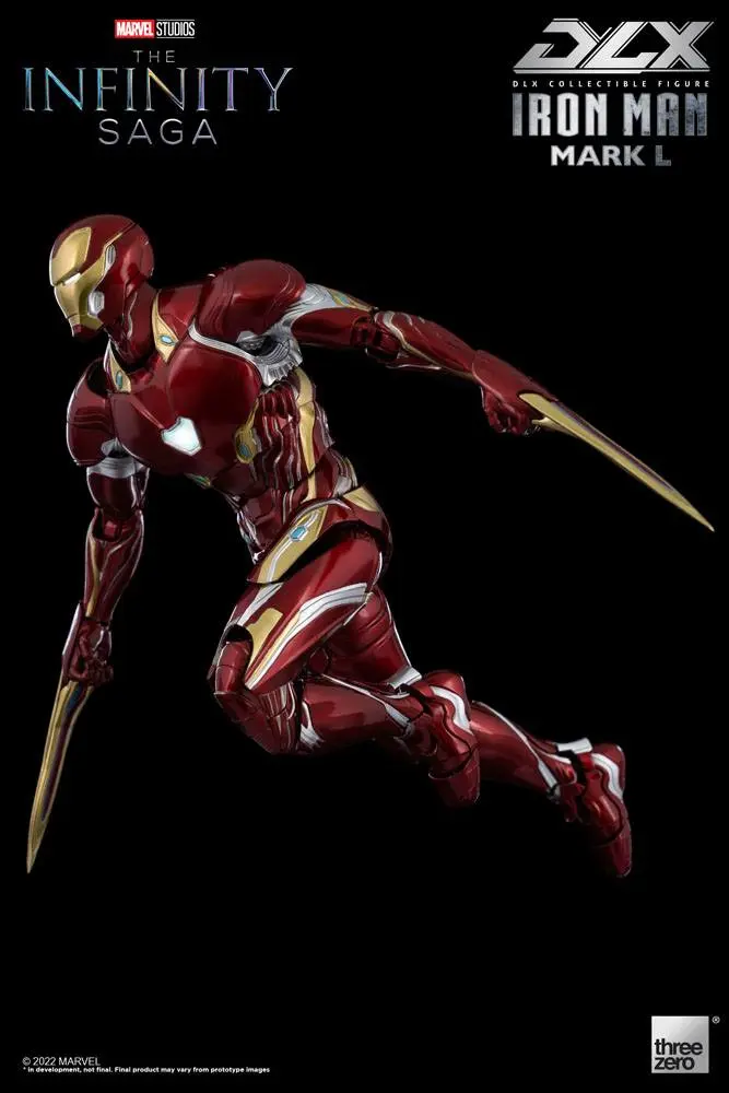 Infinity Saga DLX 1/12 Iron Man Mark 50 akciófigura 17 cm termékfotó