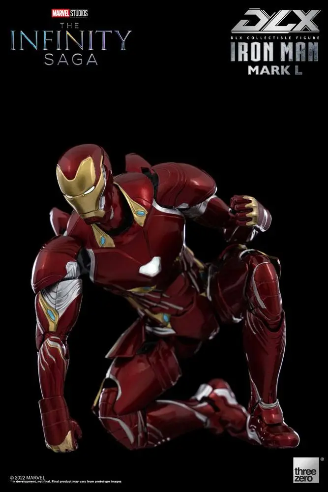 Infinity Saga DLX 1/12 Iron Man Mark 50 akciófigura 17 cm termékfotó