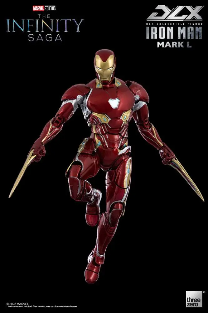 Infinity Saga DLX 1/12 Iron Man Mark 50 akciófigura 17 cm termékfotó