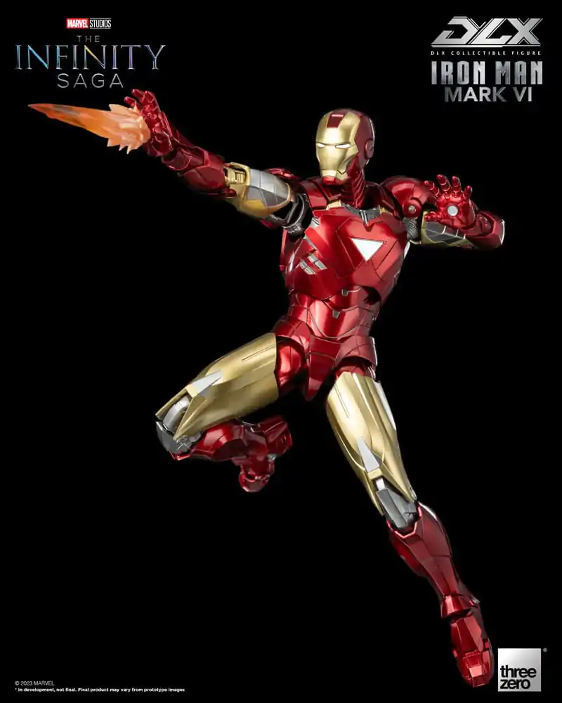 Infinity Saga DLX 1/12 Iron Man Mark 6 akciófigura 17 cm termékfotó