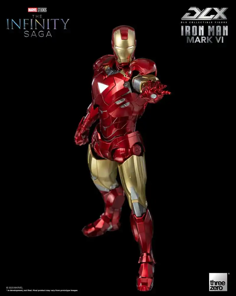 Infinity Saga DLX 1/12 Iron Man Mark 6 akciófigura 17 cm termékfotó