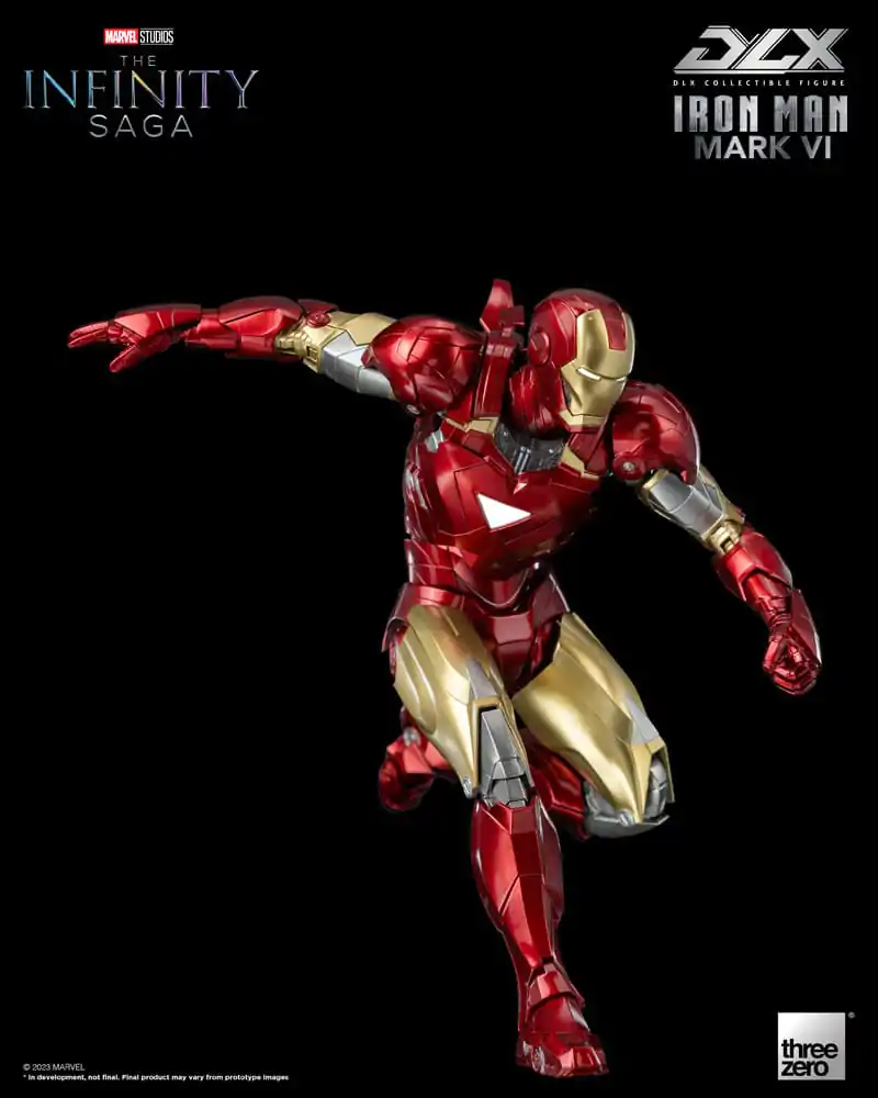 Infinity Saga DLX 1/12 Iron Man Mark 6 akciófigura 17 cm termékfotó