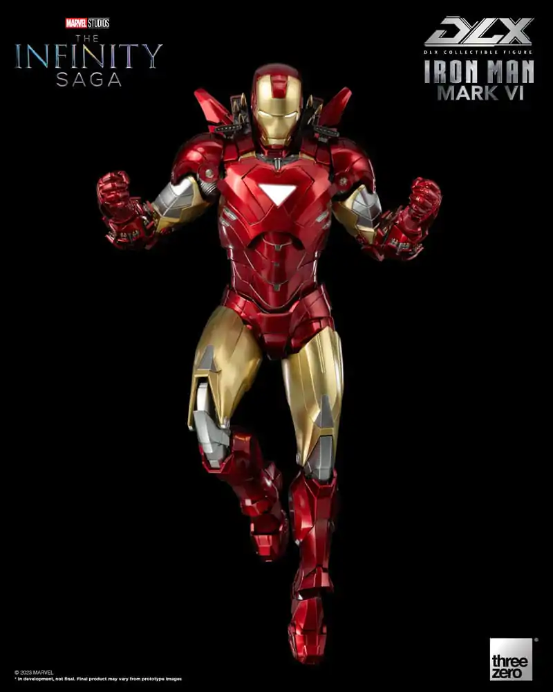 Infinity Saga DLX 1/12 Iron Man Mark 6 akciófigura 17 cm termékfotó