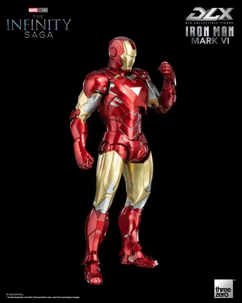Infinity Saga DLX 1/12 Iron Man Mark 6 akciófigura 17 cm termékfotó