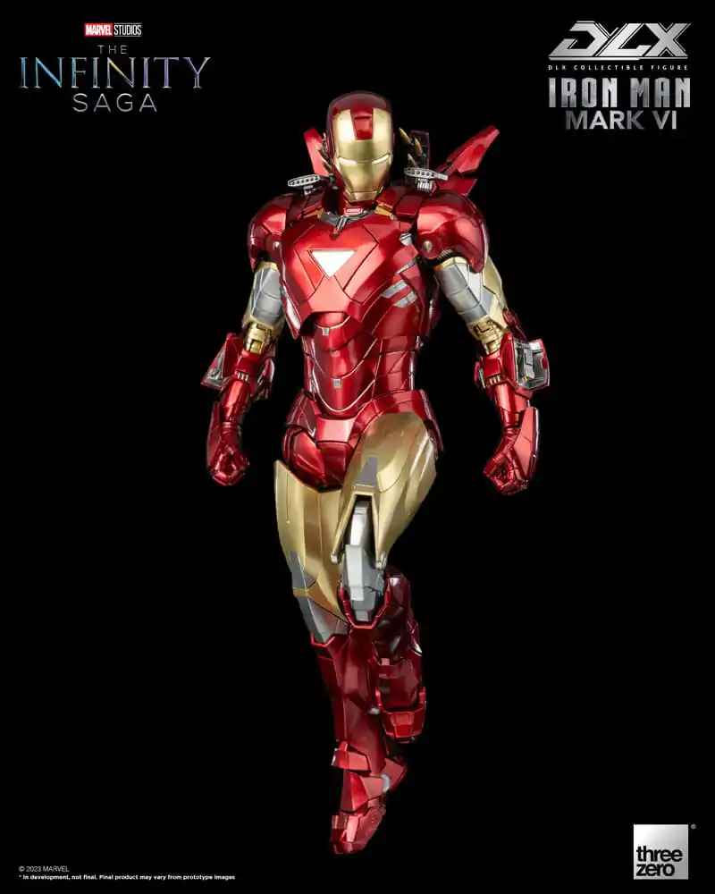 Infinity Saga DLX 1/12 Iron Man Mark 6 akciófigura 17 cm termékfotó