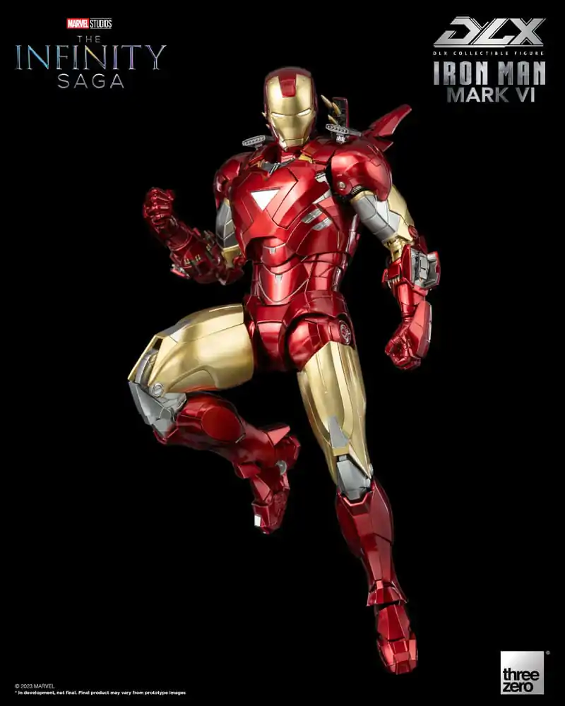 Infinity Saga DLX 1/12 Iron Man Mark 6 akciófigura 17 cm termékfotó