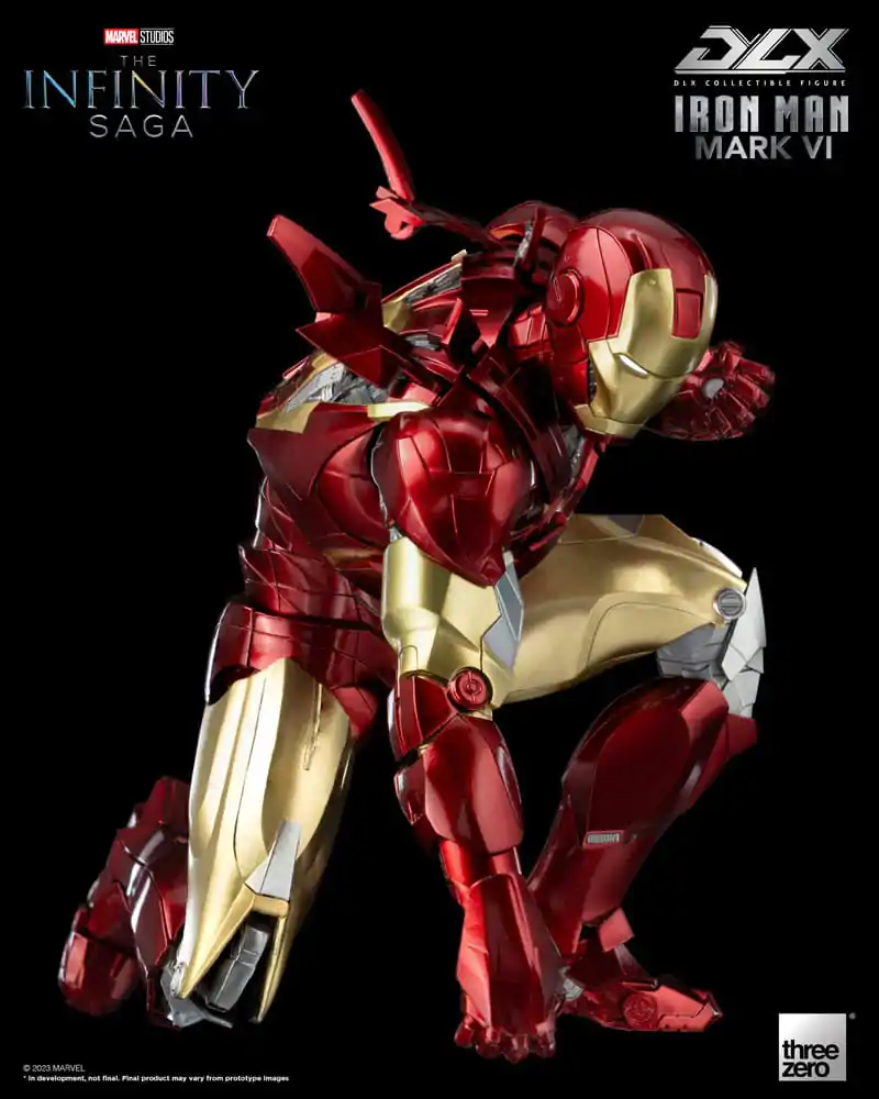 Infinity Saga DLX 1/12 Iron Man Mark 6 akciófigura 17 cm termékfotó