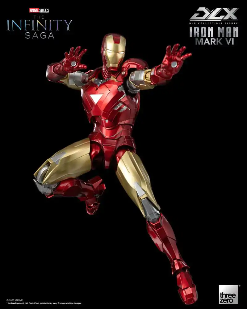 Infinity Saga DLX 1/12 Iron Man Mark 6 akciófigura 17 cm termékfotó