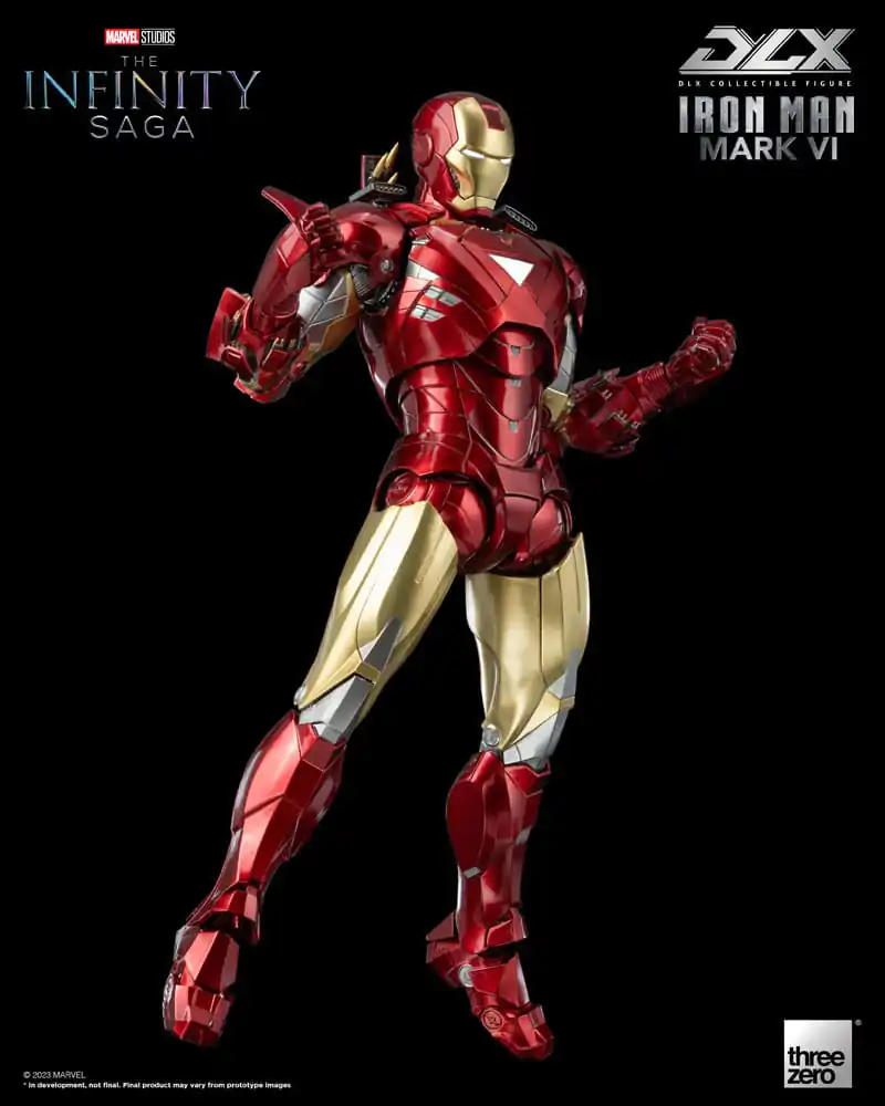 Infinity Saga DLX 1/12 Iron Man Mark 6 akciófigura 17 cm termékfotó