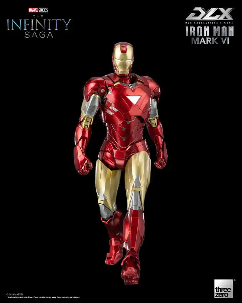 Infinity Saga DLX 1/12 Iron Man Mark 6 akciófigura 17 cm termékfotó