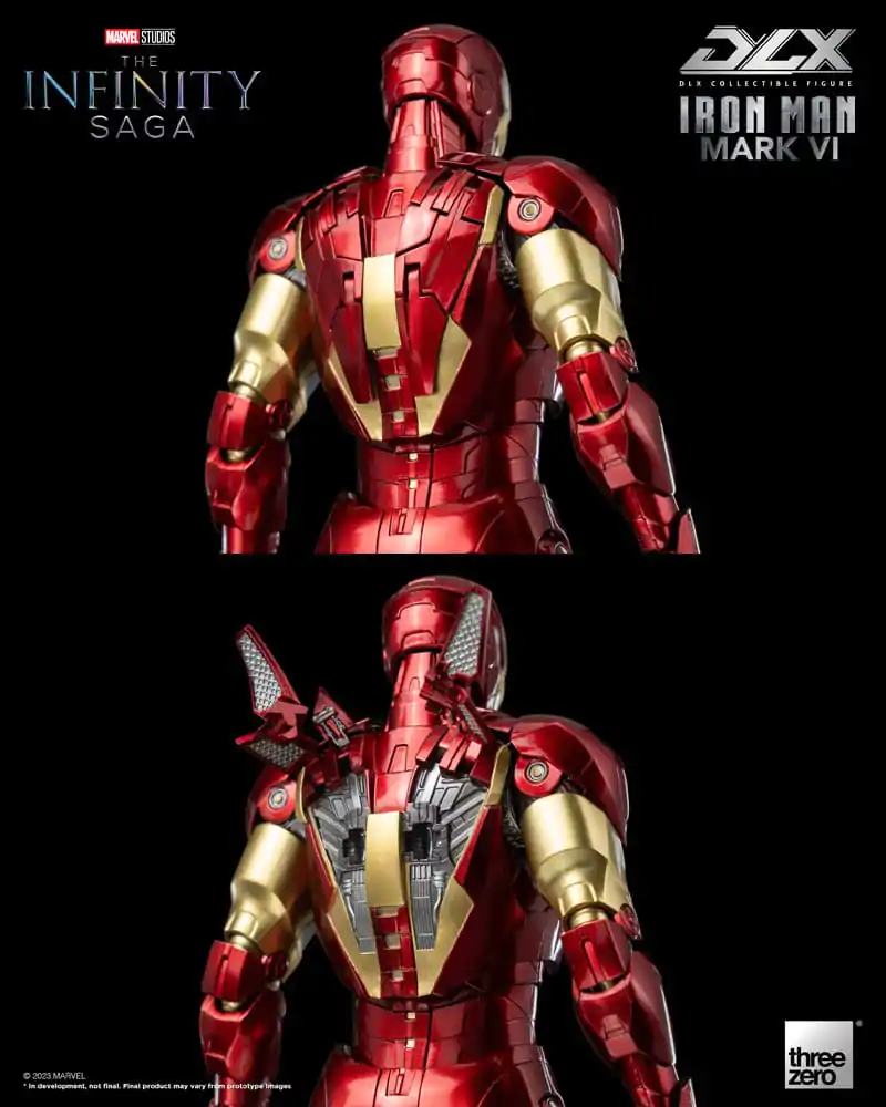 Infinity Saga DLX 1/12 Iron Man Mark 6 akciófigura 17 cm termékfotó
