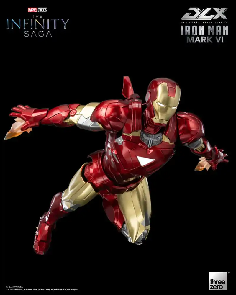 Infinity Saga DLX 1/12 Iron Man Mark 6 akciófigura 17 cm termékfotó
