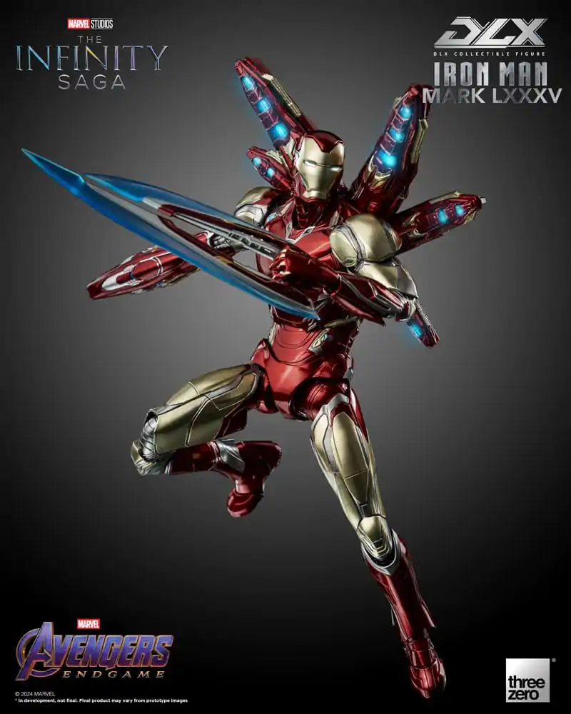 Infinity Saga DLX 1/12 Iron Man Mark 85 akciófigura 17 cm termékfotó