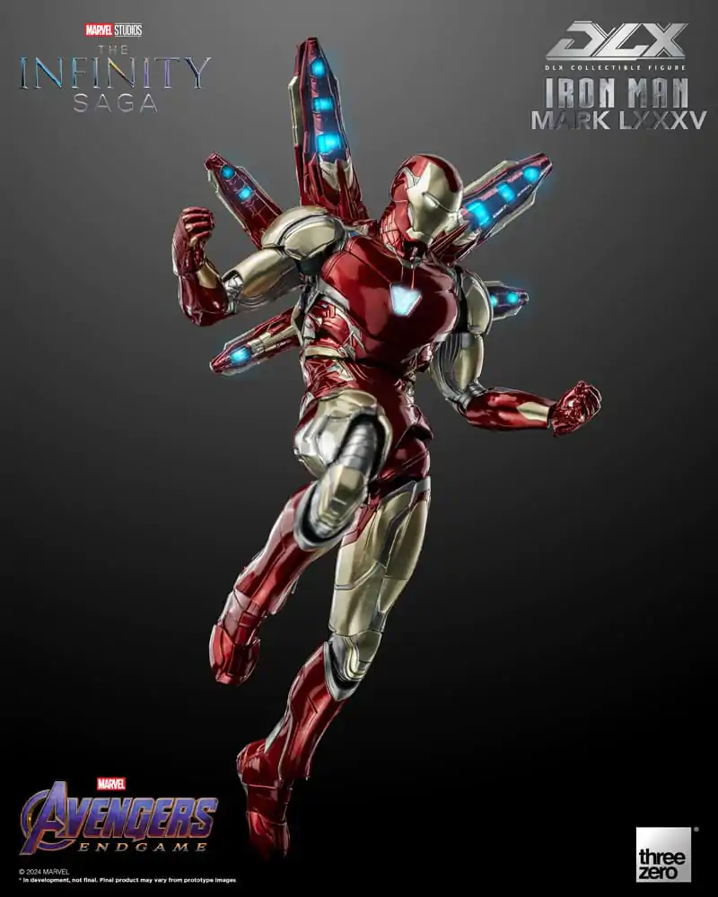 Infinity Saga DLX 1/12 Iron Man Mark 85 akciófigura 17 cm termékfotó