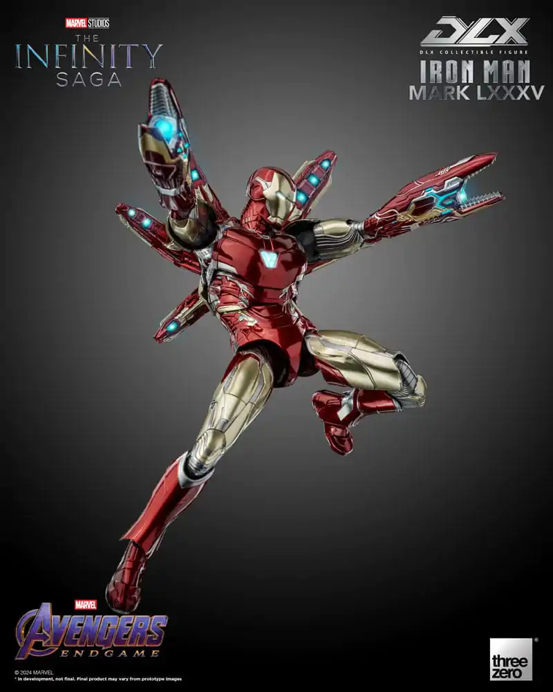 Infinity Saga DLX 1/12 Iron Man Mark 85 akciófigura 17 cm termékfotó