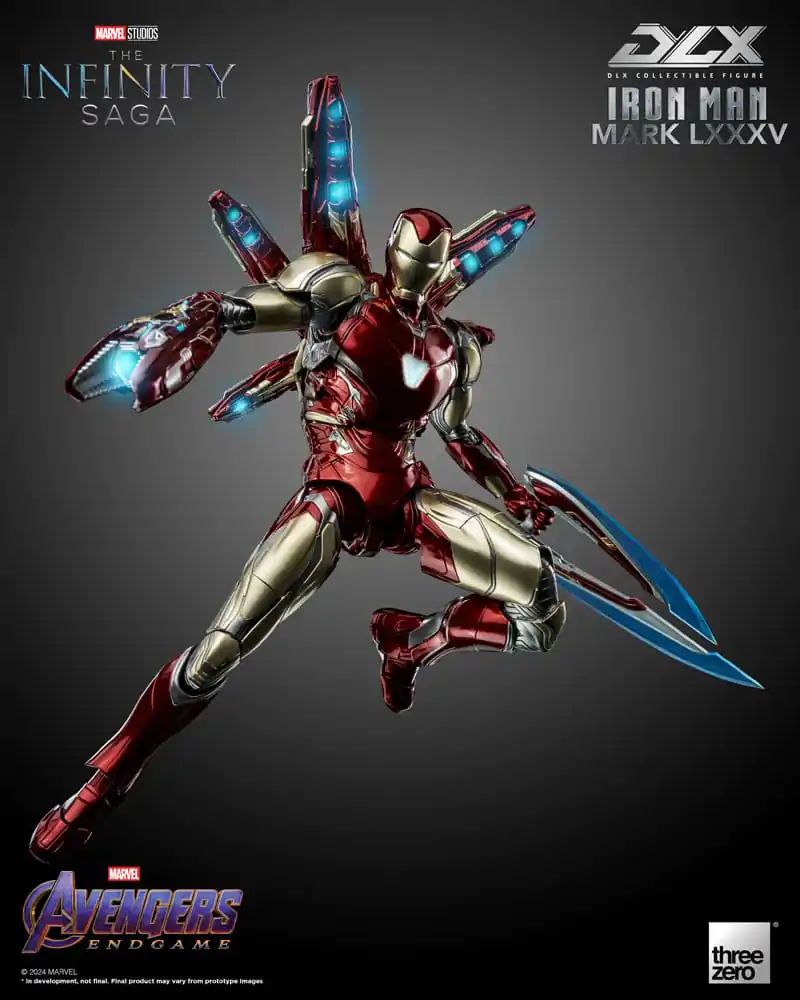 Infinity Saga DLX 1/12 Iron Man Mark 85 akciófigura 17 cm termékfotó