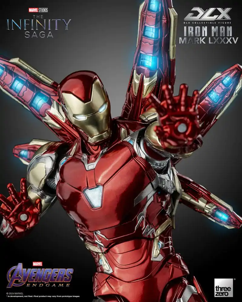 Infinity Saga DLX 1/12 Iron Man Mark 85 akciófigura 17 cm termékfotó