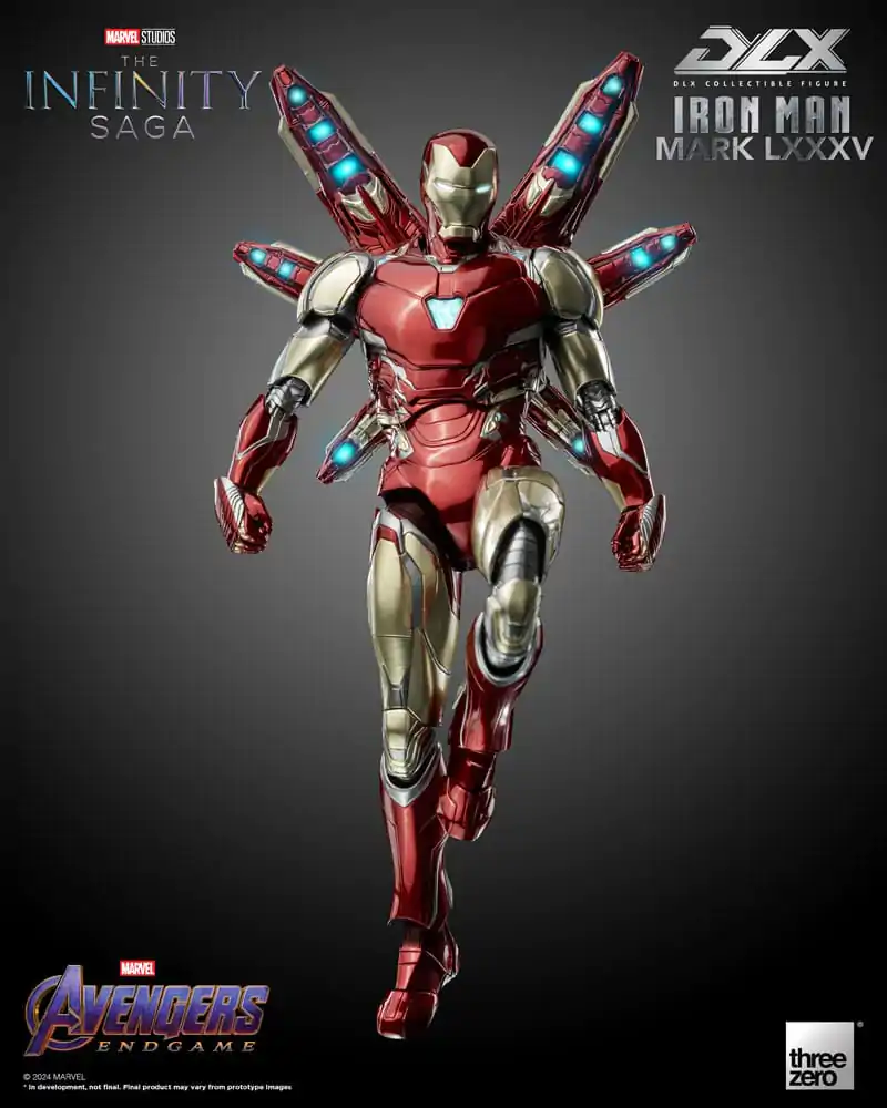 Infinity Saga DLX 1/12 Iron Man Mark 85 akciófigura 17 cm termékfotó