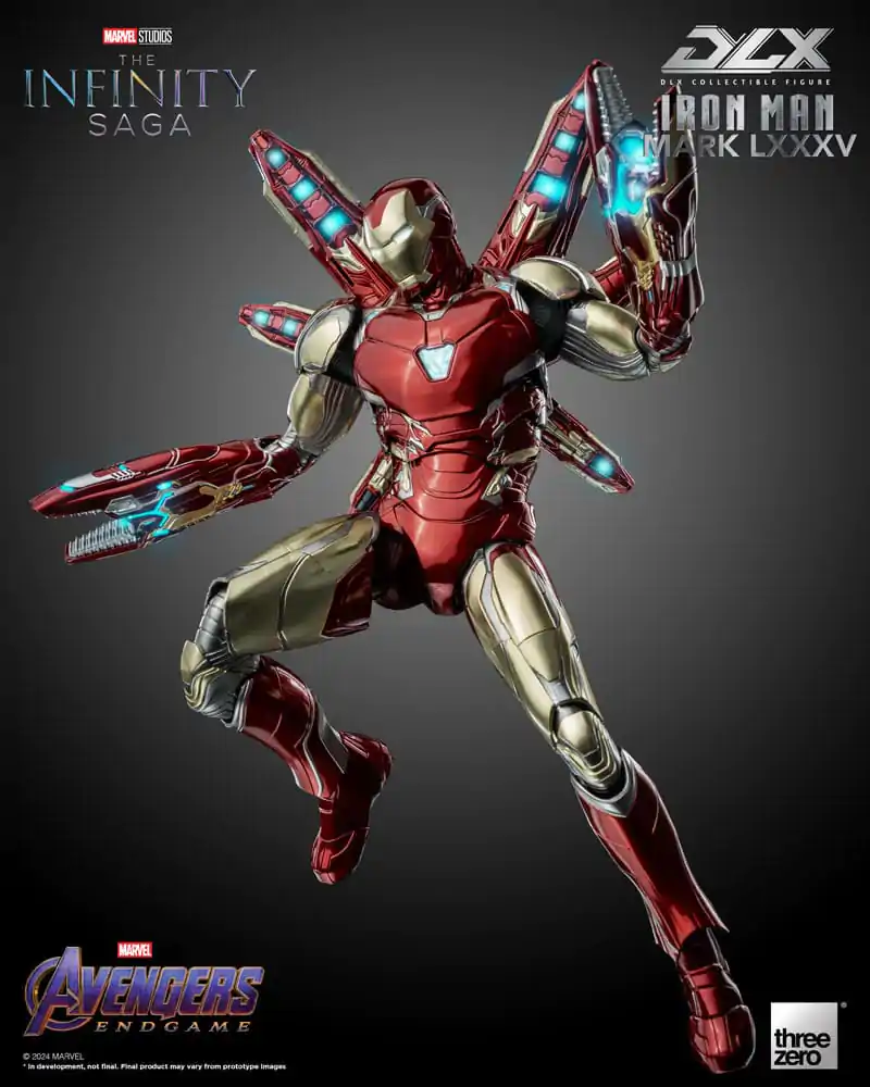 Infinity Saga DLX 1/12 Iron Man Mark 85 akciófigura 17 cm termékfotó