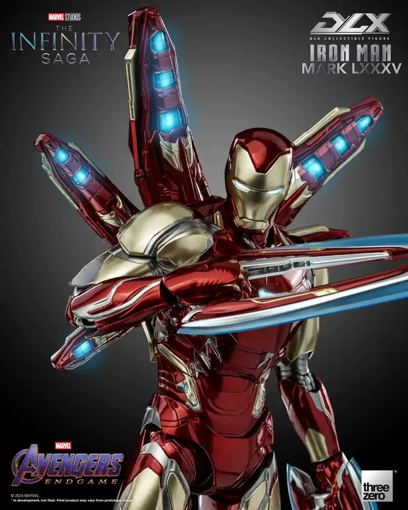 Infinity Saga DLX 1/12 Iron Man Mark 85 akciófigura 17 cm termékfotó