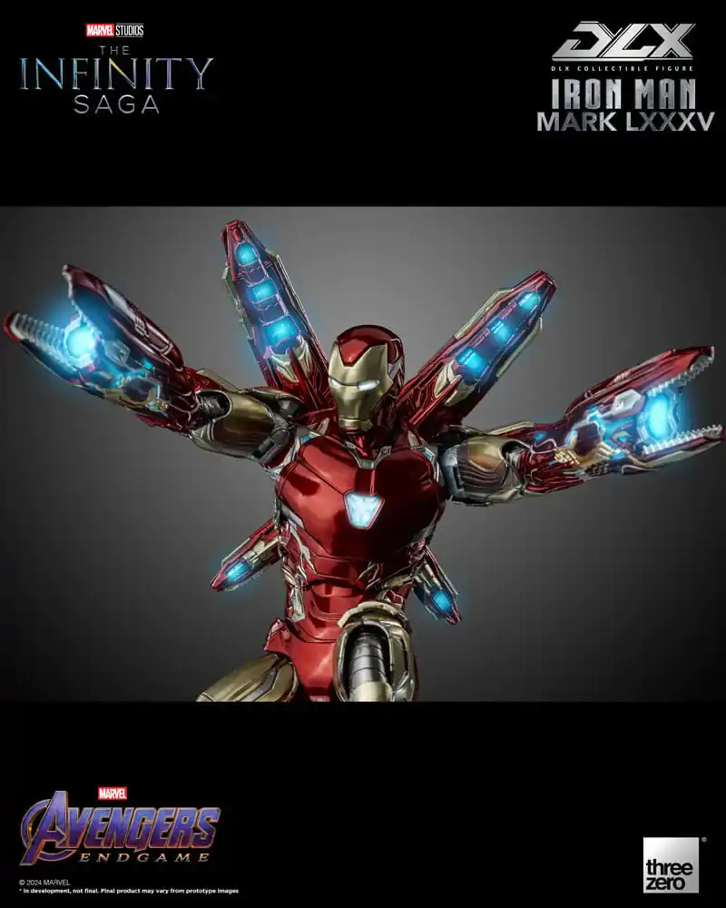 Infinity Saga DLX 1/12 Iron Man Mark 85 akciófigura 17 cm termékfotó