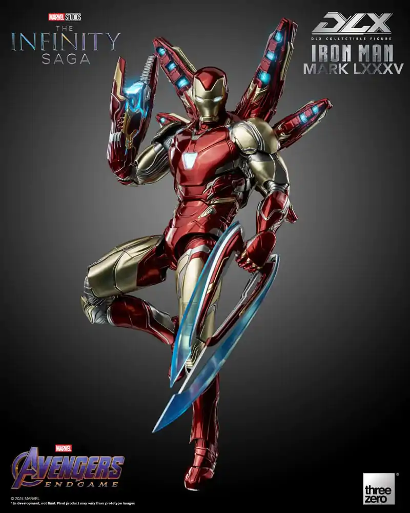 Infinity Saga DLX 1/12 Iron Man Mark 85 akciófigura 17 cm termékfotó