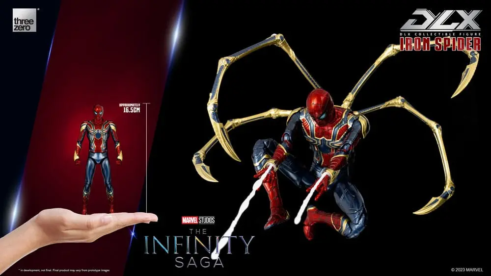 Infinity Saga DLX 1/12 Iron Spider akciófigura 16 cm termékfotó