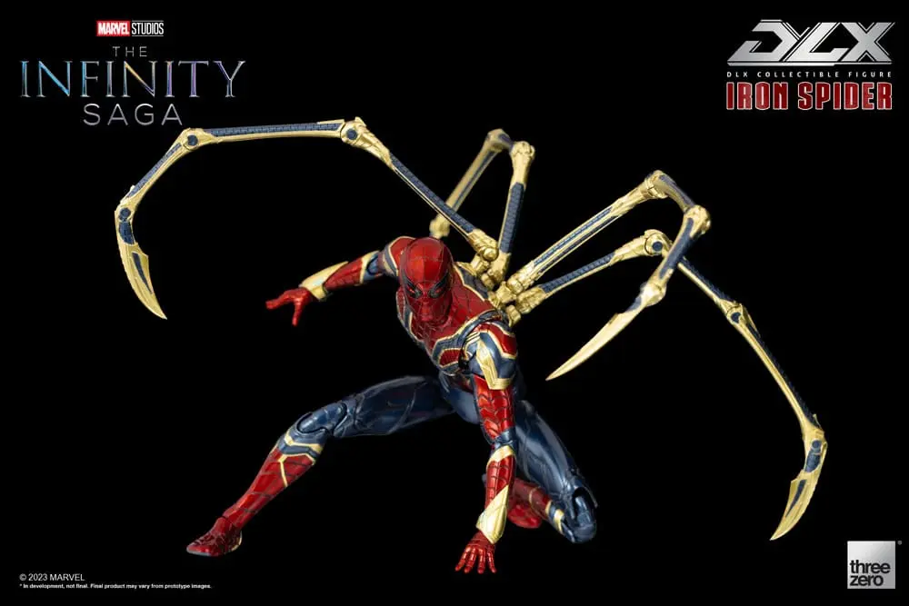 Infinity Saga DLX 1/12 Iron Spider akciófigura 16 cm termékfotó