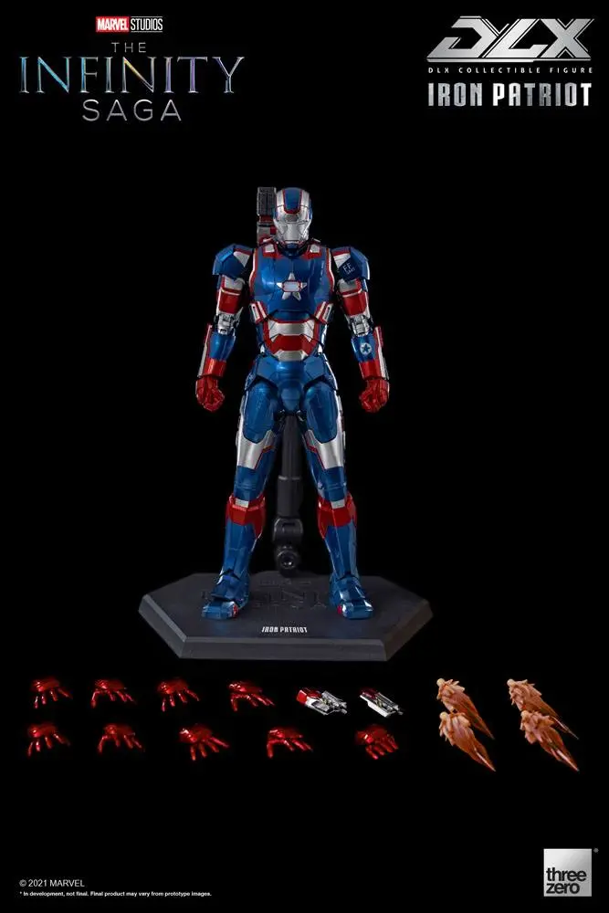 Infinity Saga DLX 1/12 vas Patriot akciófigura 17 cm termékfotó