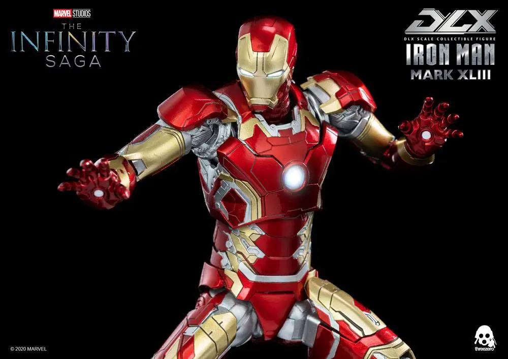 Infinity Saga DLX akciófigura 1/12 Vasember Mark 43 16 cm termékfotó
