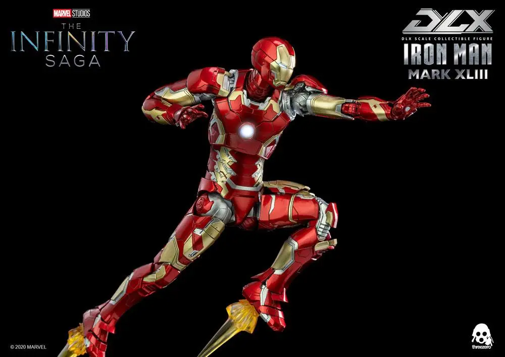 Infinity Saga DLX akciófigura 1/12 Vasember Mark 43 16 cm termékfotó