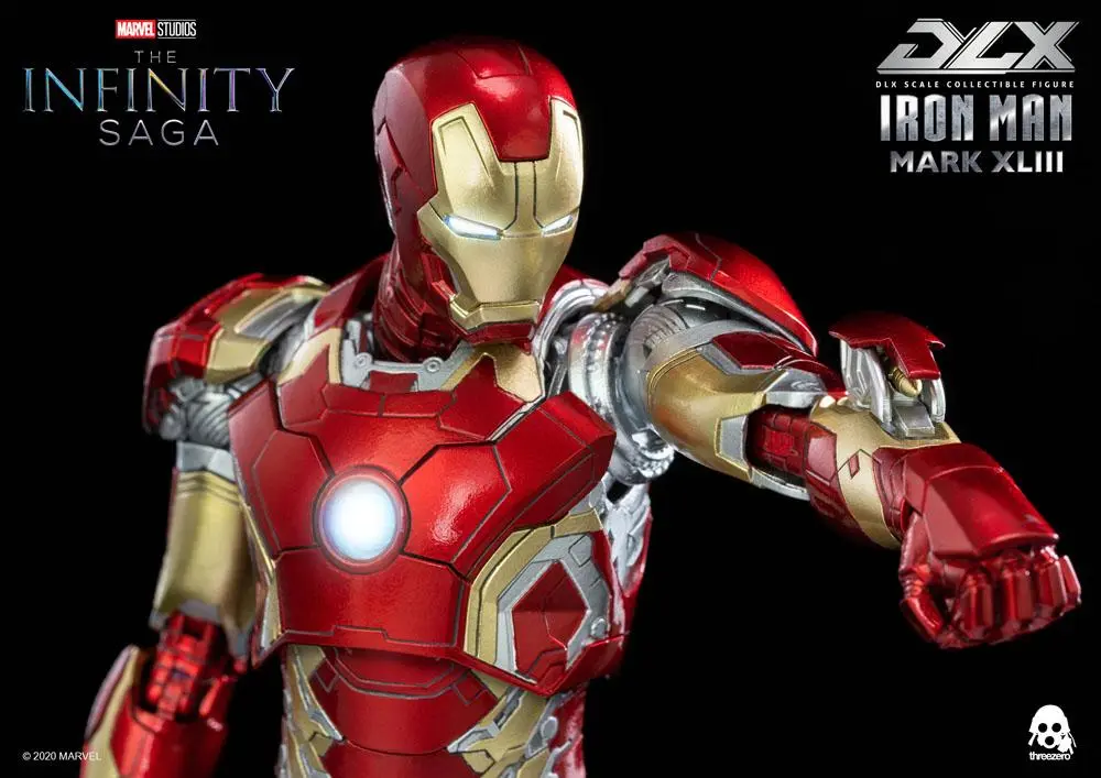 Infinity Saga DLX akciófigura 1/12 Vasember Mark 43 16 cm termékfotó
