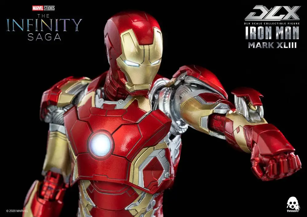 Infinity Saga DLX akciófigura 1/12 Vasember Mark 43 16 cm termékfotó